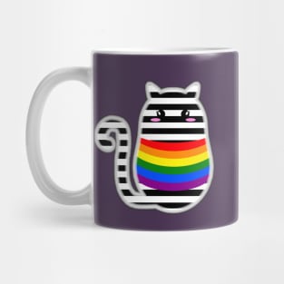 Ally LGBTQIA+ Pride Cat Mug